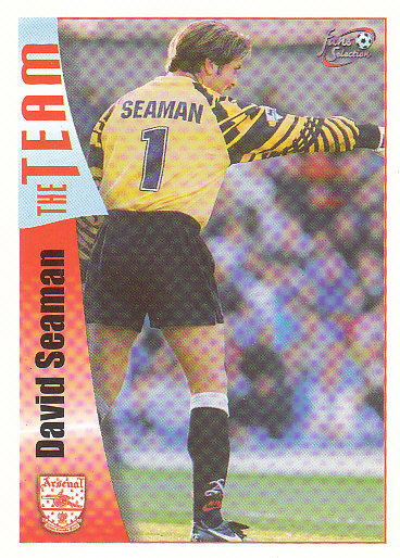 David Seaman Arsenal 1997/98 Futera Fans' Selection #10